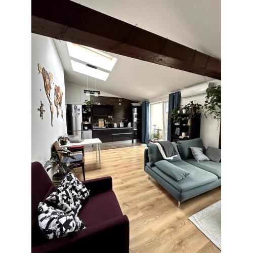 Cozy penthouse apartment in Old Town Bratislava