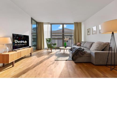 Escape riverfront 2 bedroom with balcony