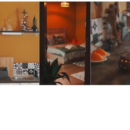 Sahara studio with shared bathroom in city centre