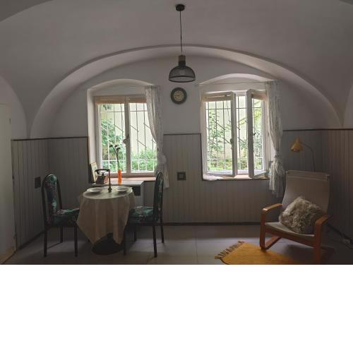 Vintage room with Garden view